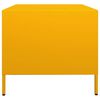 vidaXL Coffee Table Mustard Yellow 101.5x50x43.5 cm Cold-rolled Steel