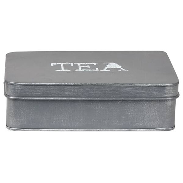LABEL51 Tea Box 27x19x8 cm Antique Grey