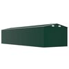 vidaXL Garden Shed Green 257x990x181 cm Galvanised steel