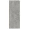 vidaXL Hanging Cabinet Concrete Grey 35x34x90 cm Engineered Wood