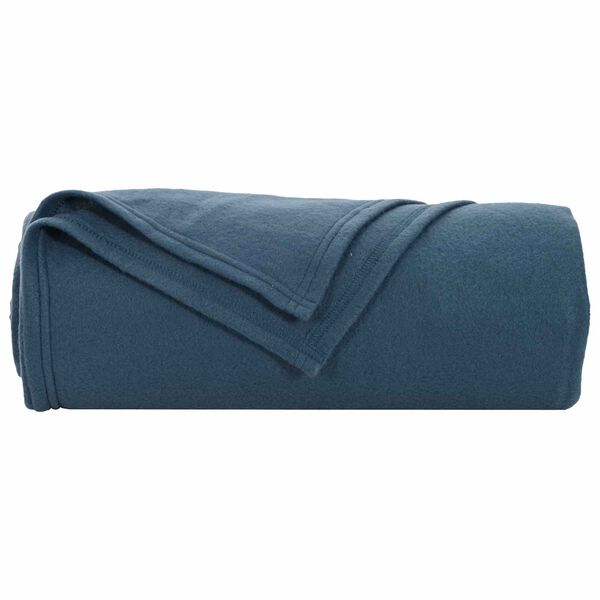 vidaXL Throw Blankets 24 pcs Navy Blue 170 x 130 cm Fleece