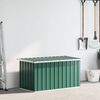 vidaXL Garden Storage Box Green 129x67x65 cm