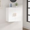 vidaXL Wall Cabinet White 60x30x60 cm Engineered Wood