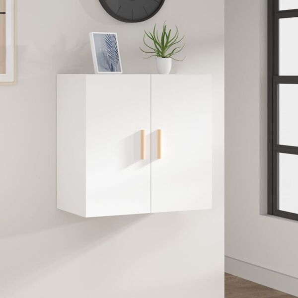 vidaXL Wall Cabinet White 60x30x60 cm Engineered Wood