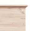 vidaXL Storage Chest with Wheels ALTA 73x39.5x43 cm Solid Wood Pine