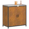 vidaXL Kitchen Storage with Shelf Rusty 90 x 50 x 92 cm Steel