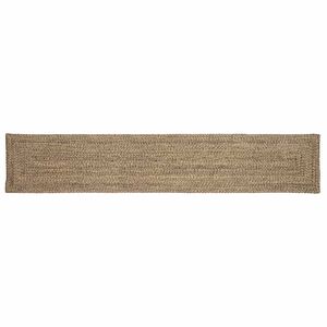 vidaXL Area Rugs Rectangular Natural and Black 60 x 400 cm Jute