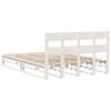 vidaXL Bed Frame without Mattress White 160x200 cm Solid Wood Pine