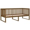 vidaXL Day Bed without Mattress Honey Brown 100x200 cm Solid Wood Pine