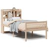 vidaXL Bookcase Bed without Mattress 90x190 cm Single Solid Wood Pine