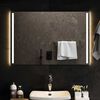 vidaXL LED Bathroom Mirror 90x60 cm