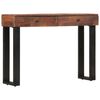 vidaXL Console Table 110x30x76 cm Solid Reclaimed Wood