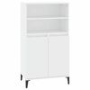 vidaXL Highboard White 60 x 36 x 110 cm Engineered Wood