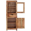 vidaXL Highboard 40x34x110 cm Solid Wood Acacia