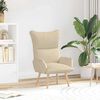 vidaXL Armchair Cream 69 x 74 x 93 cm Sherpa Fabric