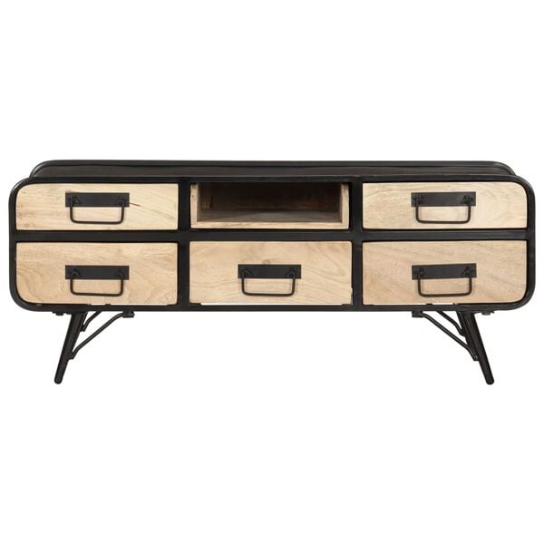 vidaXL Coffee Table 100x50x40 cm Solid Mango Wood