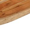 vidaXL Bathroom Countertop 80x60x2.5 cm Rectangular Solid Wood Acacia