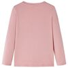 Kids' T-shirt with Long Sleeves Pink 104