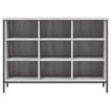 vidaXL Shoe Cabinet Grey Sonoma 100x35x70 cm Engineered Wood