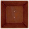 vidaXL Garden Planter 5 pcs Rusty 50 x 50 x 15 cm Weathering Steel