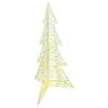 vidaXL Christmas Tree with 240 LEDs Warm White 180 cm PET