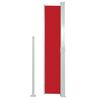 vidaXL Patio Retractable Side Awning 170x300 cm Red