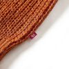 Kids' Sweater Knitted Cognac 128