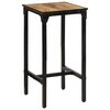 vidaXL Bar Table 60x55x107 cm Solid Rough Wood Mango