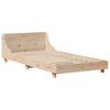 vidaXL Bed Frame without Mattress 100x200 cm Solid Wood Pine