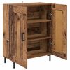 vidaXL Sideboard Old Wood 69.5 x 34 x 90 cm Engineered Wood and Iron