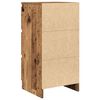 vidaXL Sideboard Old Wood 37.5x35x76 cm Engineered Wood