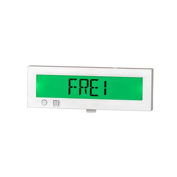 MOEDEL LED Digital Free/Occupied Sign 5x15x1.4 cm