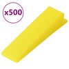 vidaXL Tile Levelling Wedges 500 pcs