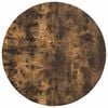 vidaXL Table Top Smoked oak &Oslash; 60 x 1.5 cm Engineered Wood