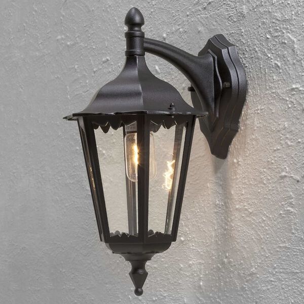 KONSTSMIDE Wall Light Firenze Down Matte Black