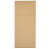 vidaXL Rug Natural Sisal 66x150 cm