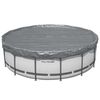 Bestway Pool Cover &Oslash;4.57 m Round Polyester Grey