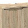 vidaXL Bathroom Basin Cabinet with Shelf Sonoma Oak 60 x 30 x 60 cm