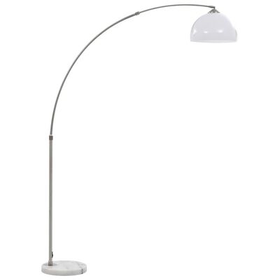 vidaXL Arch Lamp 60 W Silver E27 200 cm