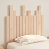 vidaXL Wall Headboard 82.5x3x80 cm Solid Wood Pine