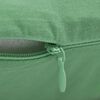 4 Apple Green Cushion Covers Cotton 40 x 40 cm