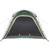 vidaXL Camping Tent 4-Person Green Quick Release Waterproof