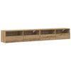 vidaXL TV Wall Cabinet 2 pcs Artisan oak Engineered Wood