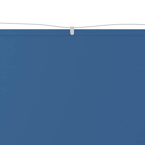 vidaXL Vertical Awning Blue 140x800 cm Oxford Fabric