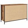 vidaXL TV Cabinet Set Old Wood 101 x 35 x 65 cm Engineered Wood