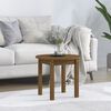 vidaXL Coffee Table Honey Brown Ø 45x40 cm Solid Wood Pine