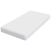 vidaXL Mattress White 80 x 160 cm Gel-Infused Foam