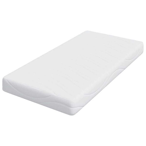 vidaXL Mattress White 80 x 160 cm Gel-Infused Foam