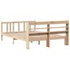 vidaXL Bed Frame with Headboard without Mattress 135x190 cm Double