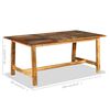 vidaXL Dining Table Solid Reclaimed Wood 180 cm
